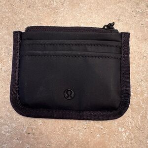 Lululemon Black Zippered Pouch